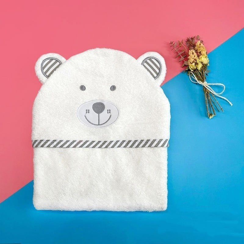 Class A Bamboo Fiber Swaddle With Hood Childrens Bath Towel Blanket And Cape All In One
