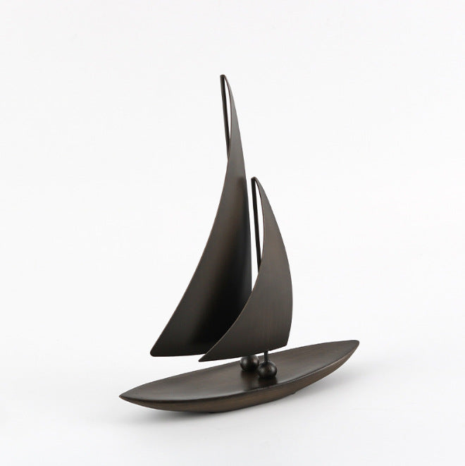 Model Ship Sailboat CraftDecorative PieceModel Home And Office Furnishing