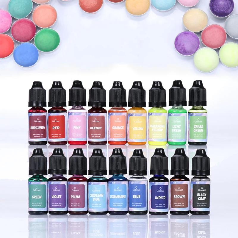 24Colors Candle Pigment Colorant Coloring Agent For DIY Candle Soap Bath Bomb-Candle-Dye-24Pcs-300603