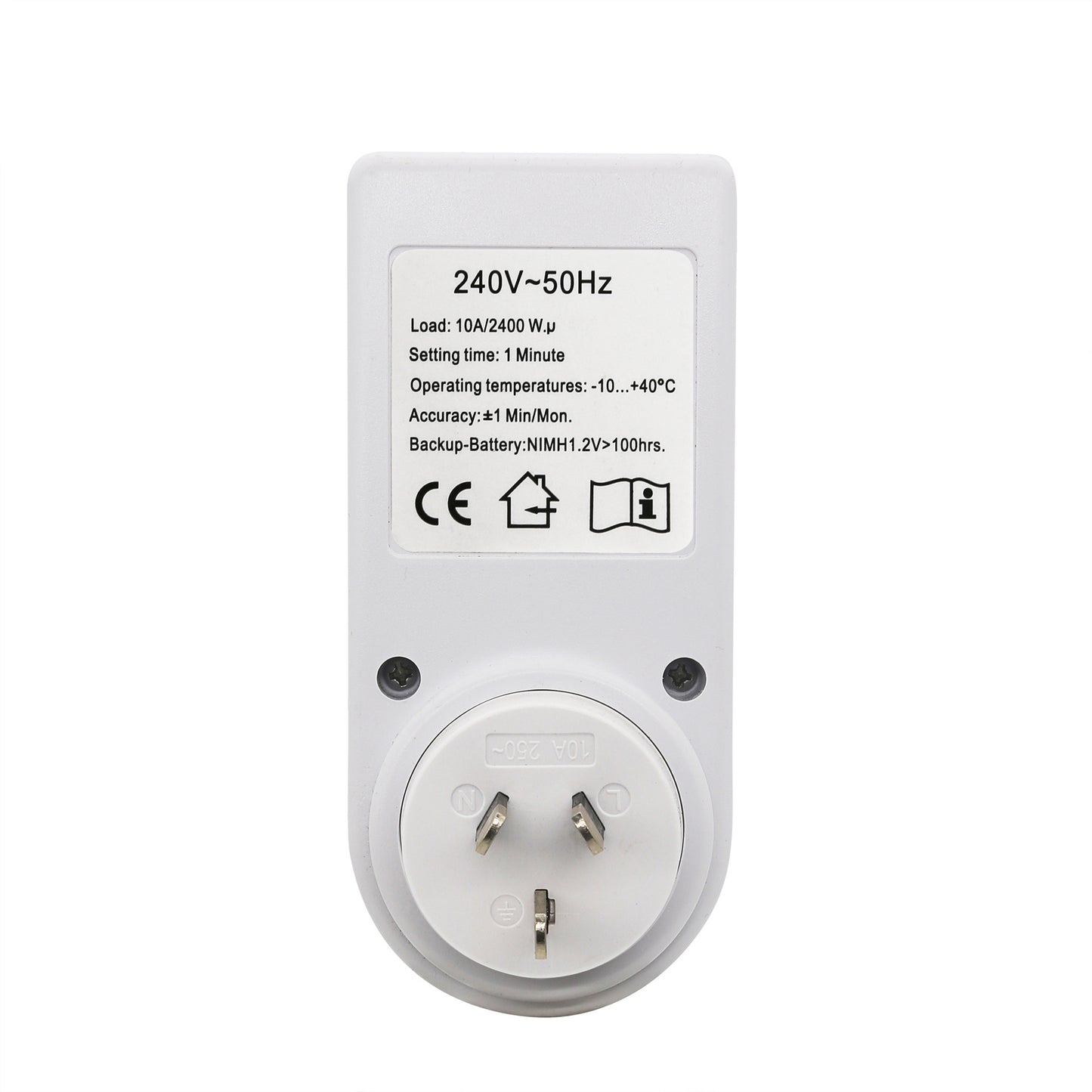 Australian-style Small Screen Timing Smart Socket