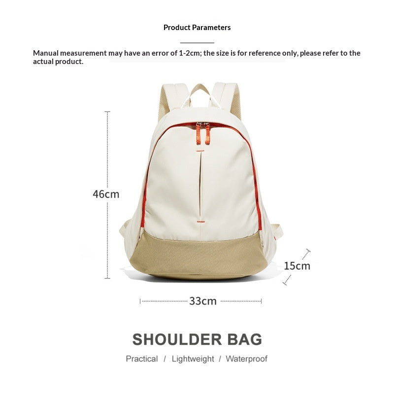 New Style College Computer Backpack Minimalist Travel Daypack For Men