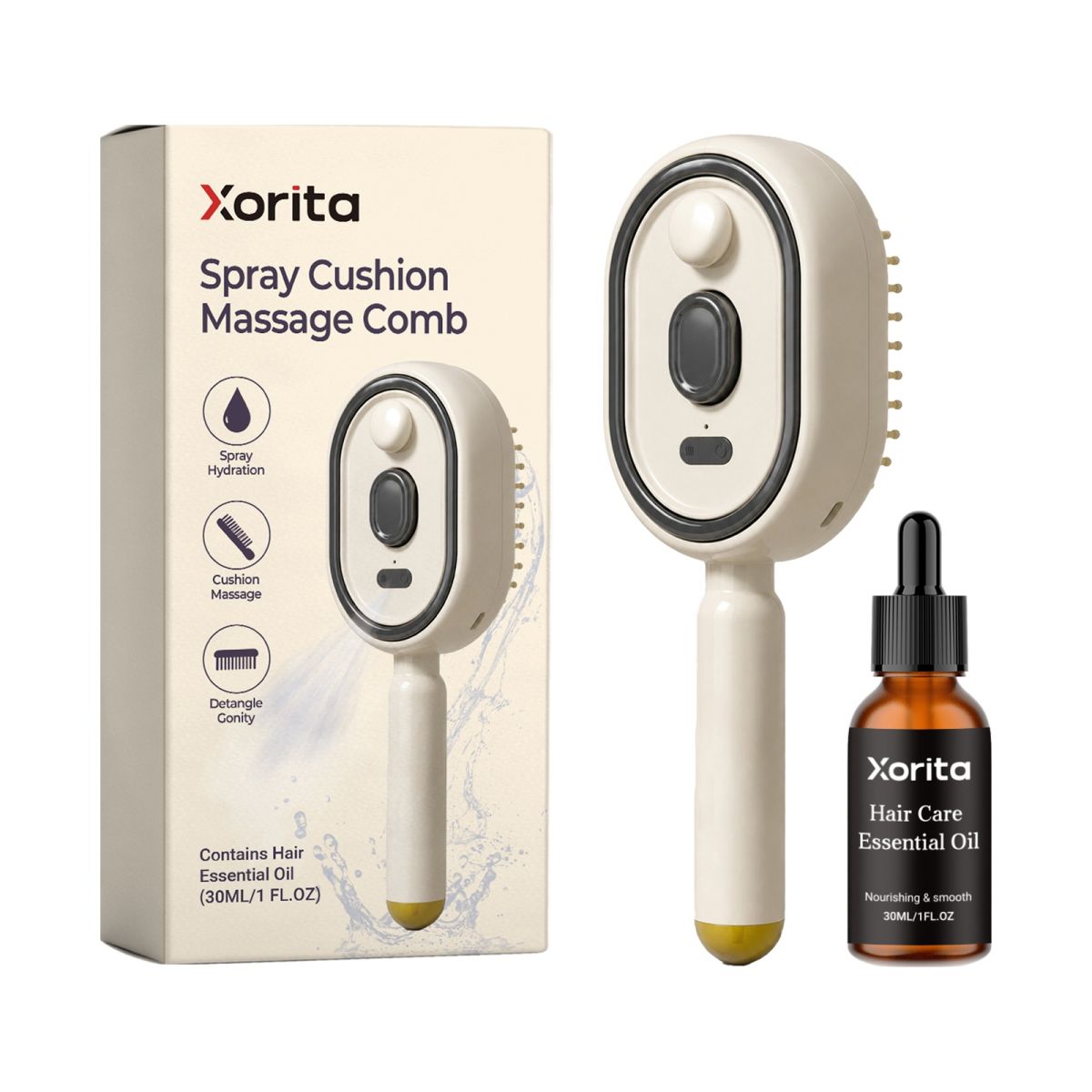 Electric Spray Airbag Massage Comb