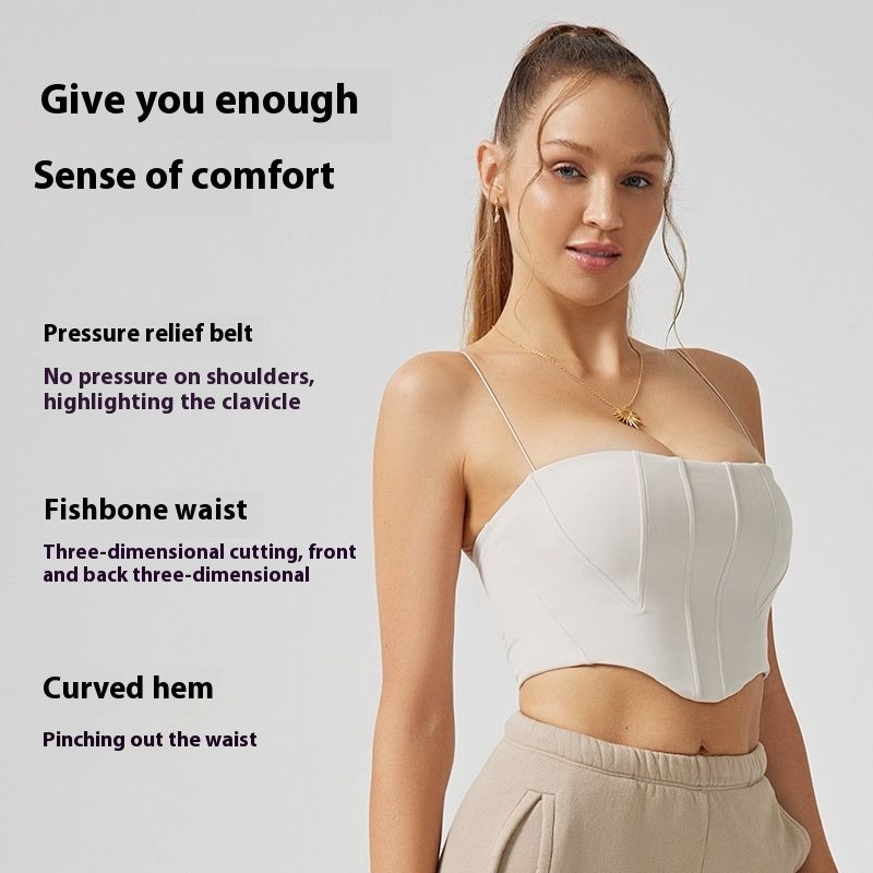 Sports Sleeveless With Braces And Breast Pad Yoga Underwear