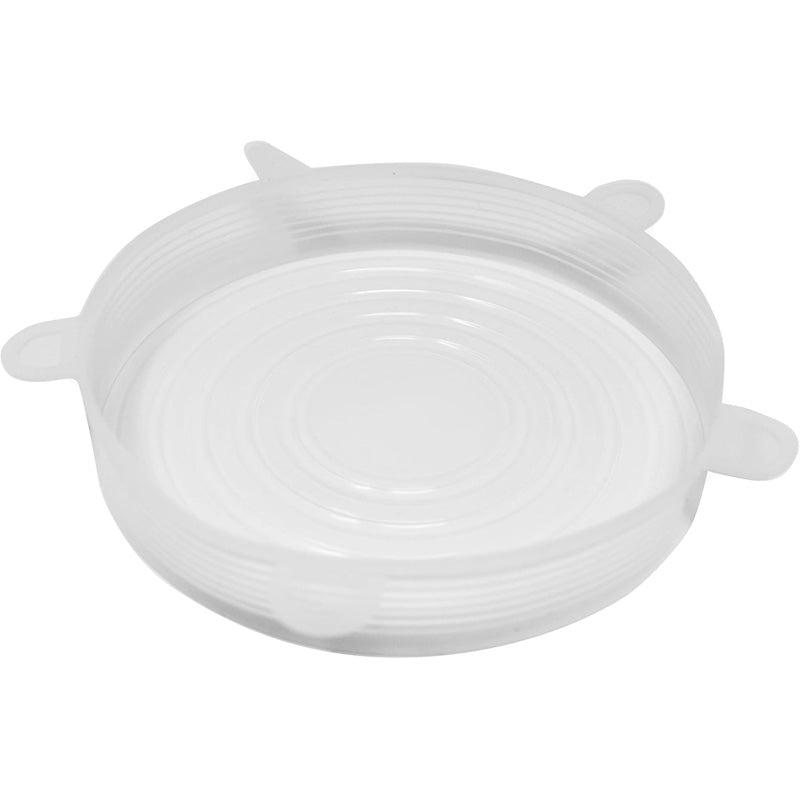 Kitchen Microwave Food Cover With 6 Silicone Lids, Extension Lid, Bowl Lid, Elastic Silicone Lid, Universal Adaptability Lid