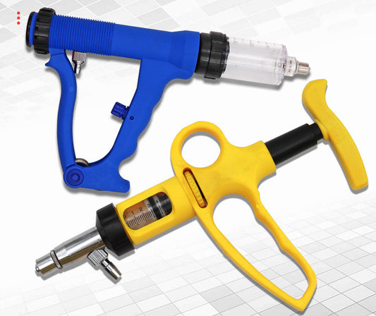 Adjustable Continuous Syringe For Veterinary Medicine Feeding And Breeding Equipment