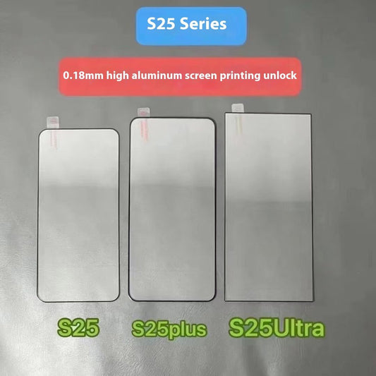 Fingerprint Unlock Peep-proof Mobile Phone Lens Protective Film