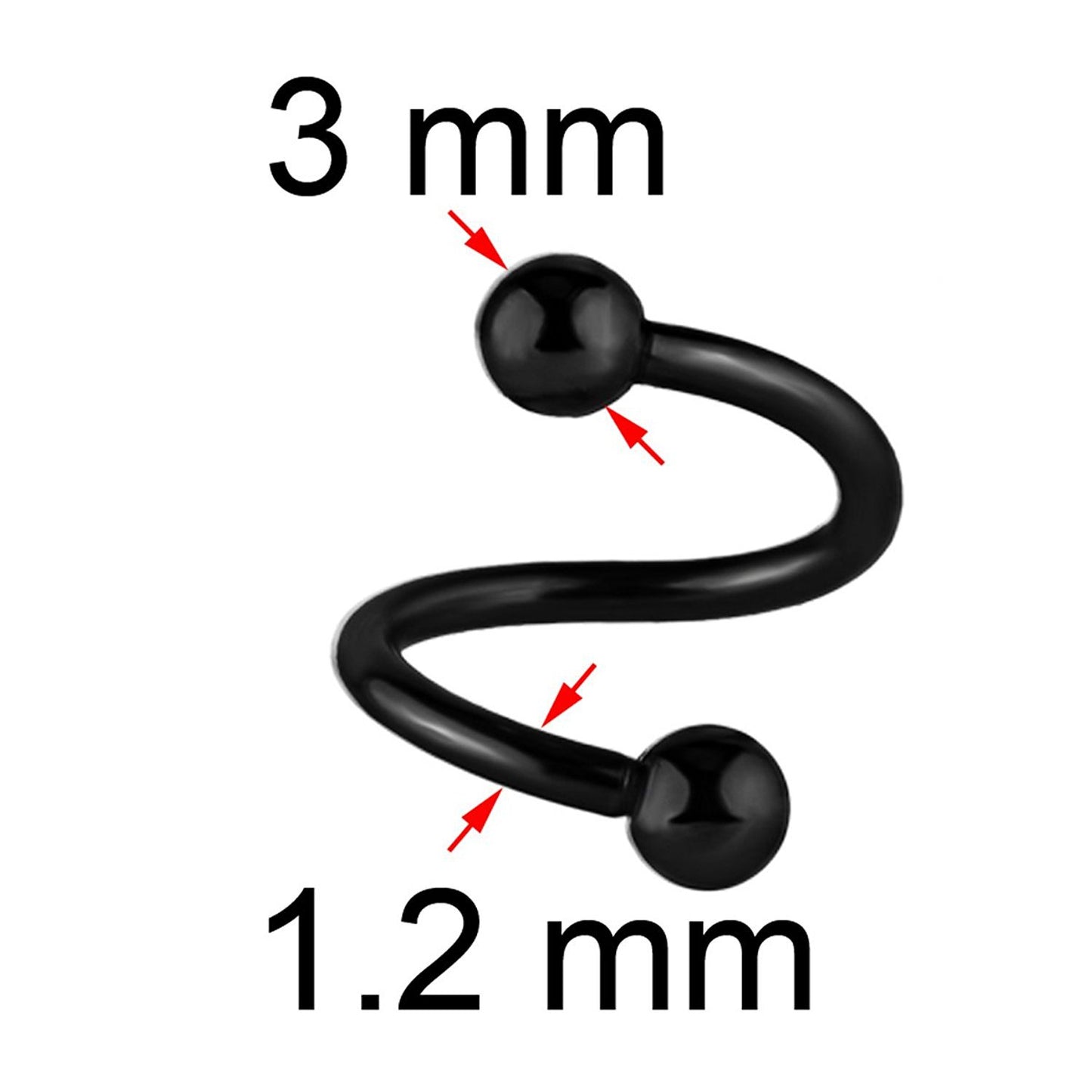 Stainless Steel Titanium Steel Body Piercing Jewelry
