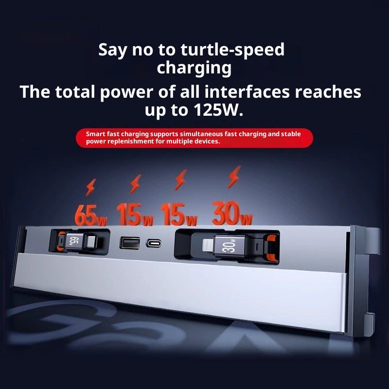 Applicable To Model 3Y Slide-out Expansion Dock In-car Central Control Charging Expansion USB Accessory