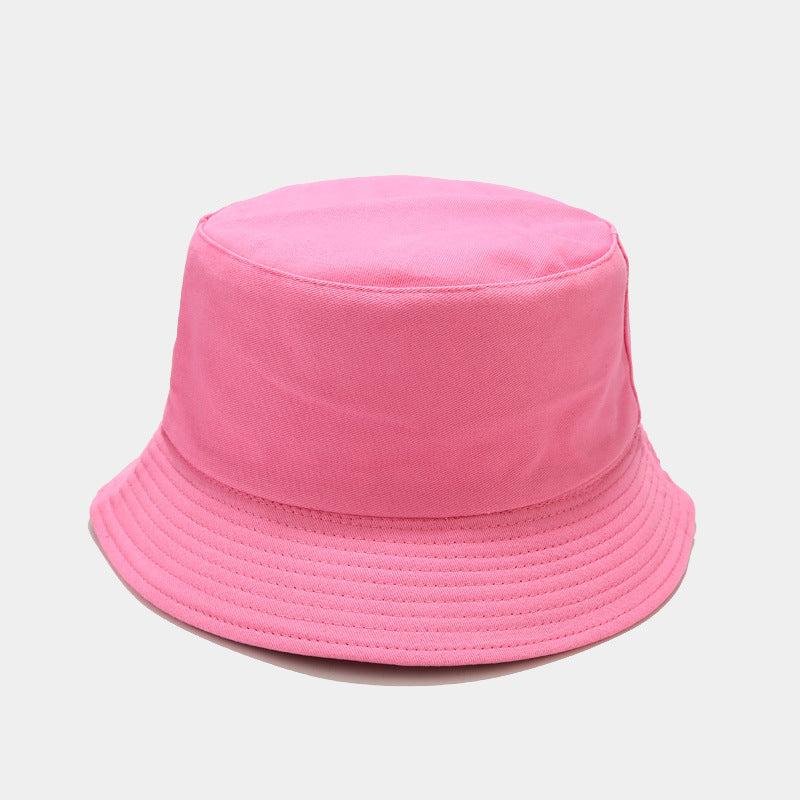 New Solid-color Double-sided Wearable Sun Hat For Outdoor Photography, Slimming Face Cap, Daily Outing Sun Protection Hat