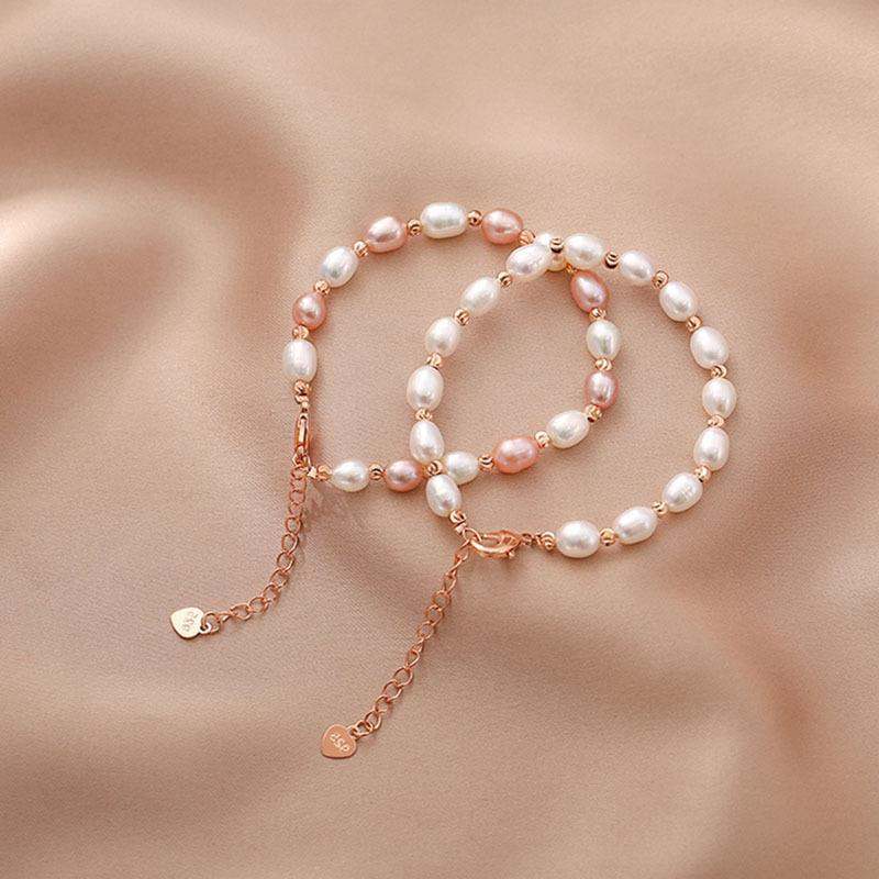 Natural Freshwater Real Pearl Bracelet Female Accessories