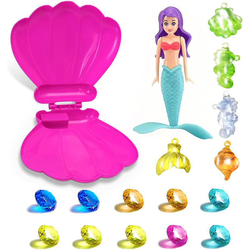 Diving Spinning Rising Mermaid Suit Children Playing With Water Toys