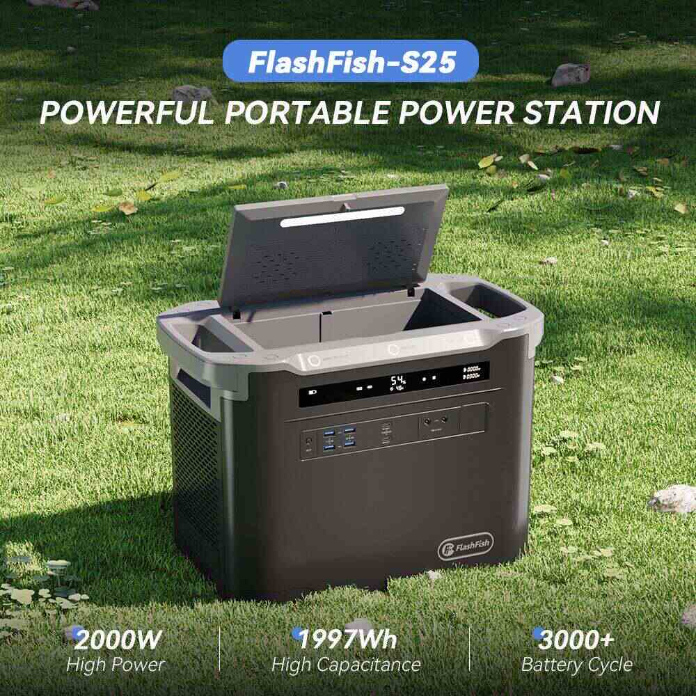 Large-capacity Ferrous Lithium Phosphate Fast Charging Emergency Power Supply
