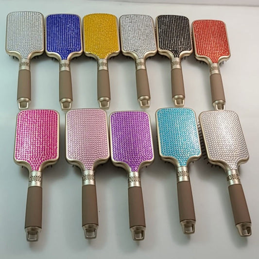 Airbag Massage Comb Air Cushion Comb Stick-on Crystals Hairdressing Supplies