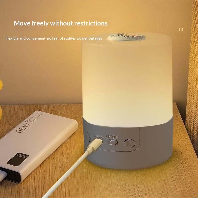 Clock Charging Patting Baby Feeding Bedroom Night Light