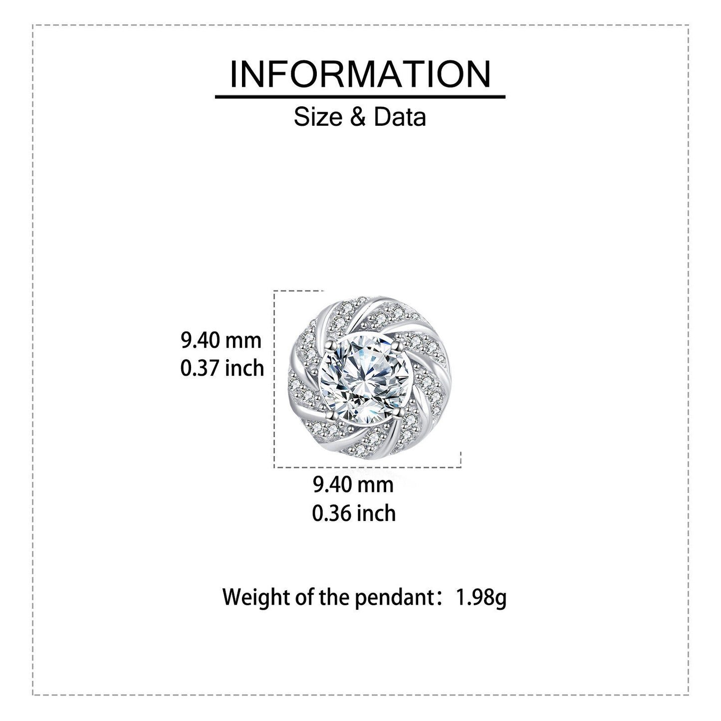 925 Sterling Silver Elegant Floral Moissanite Stud Earrings: Luxury Jewelry Gift