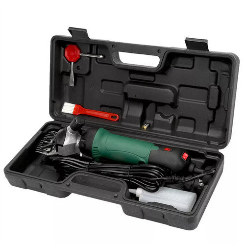 690W Electric Sheep Shears 2400R-Min 6 Speed Grooming Kit With 8 Grids Heat AU