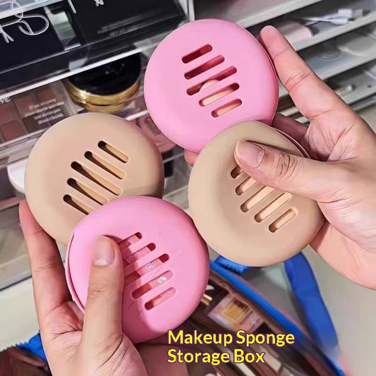Beauty Blender Storage Bag Soft Silicone Dustproof And Breathable