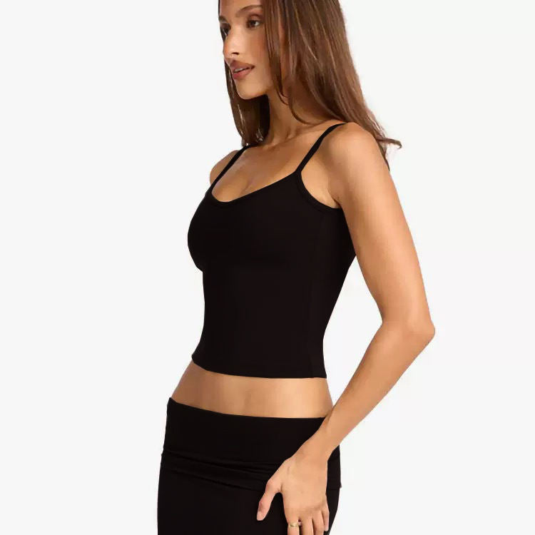 Yoga Vest With Chest Pad Quick-drying Sling Bandage Dress Seamless