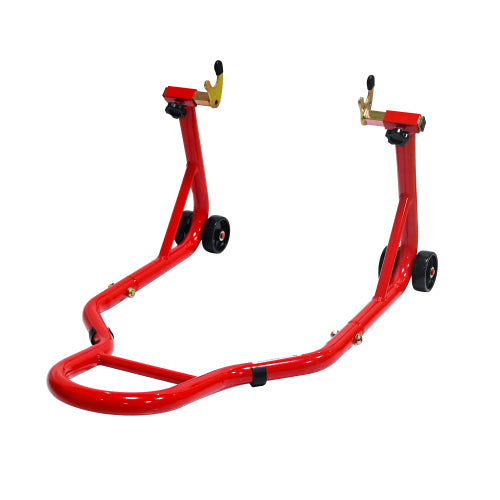 Motorcycle Stand Lift 440lbs Front Rear Combo Stand Lift Stand Front Wheel Fork Stand Rear U K Fork Swingarm Spool Stand Compatible With Most   Motorcycles
