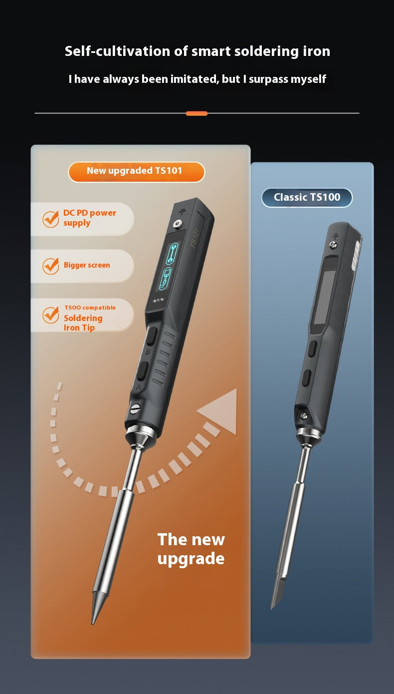 TS101 Mini Smart Electric Soldering Iron Portable Usb Soldering Station