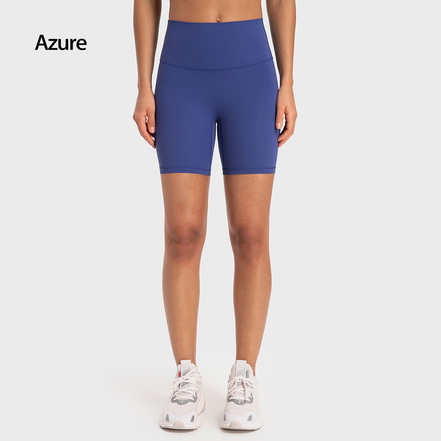 Naked-feel Elastic Yoga Pants, Tummy Control And Butt-lifting Cycling Fitness 3 Pants Tight Running Shorts For Women