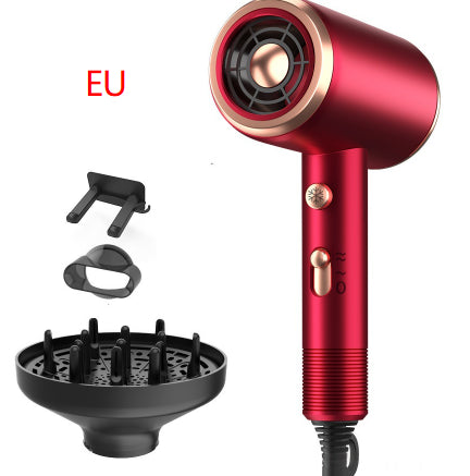 Hair Dryer With Negative Ions Offering Both Hot And Cool Air Settings