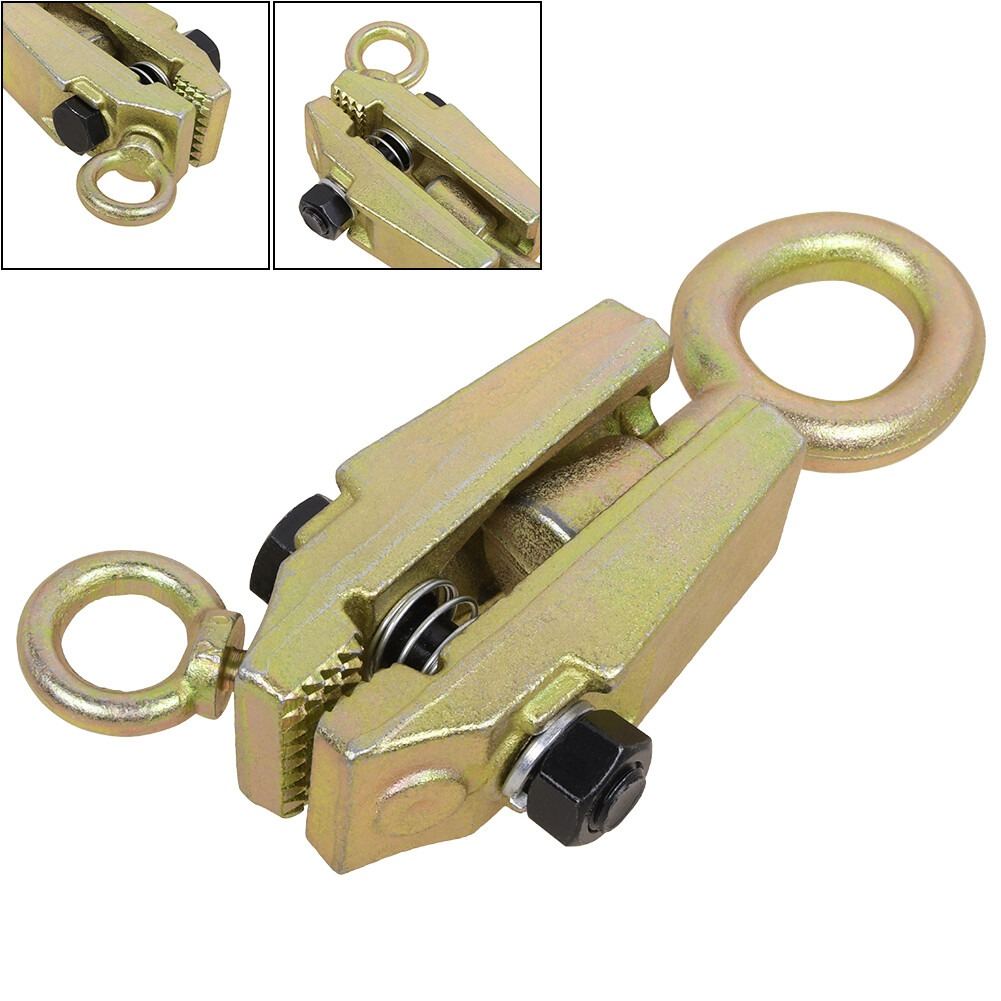 3PC 5Ton Self-Tightening Repair Tool Pull Clamp Grips Frame Car Body Dent Puller
