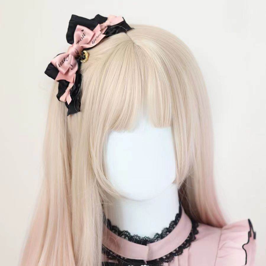 Black Bow Barrettes Handmade Hair Accessories