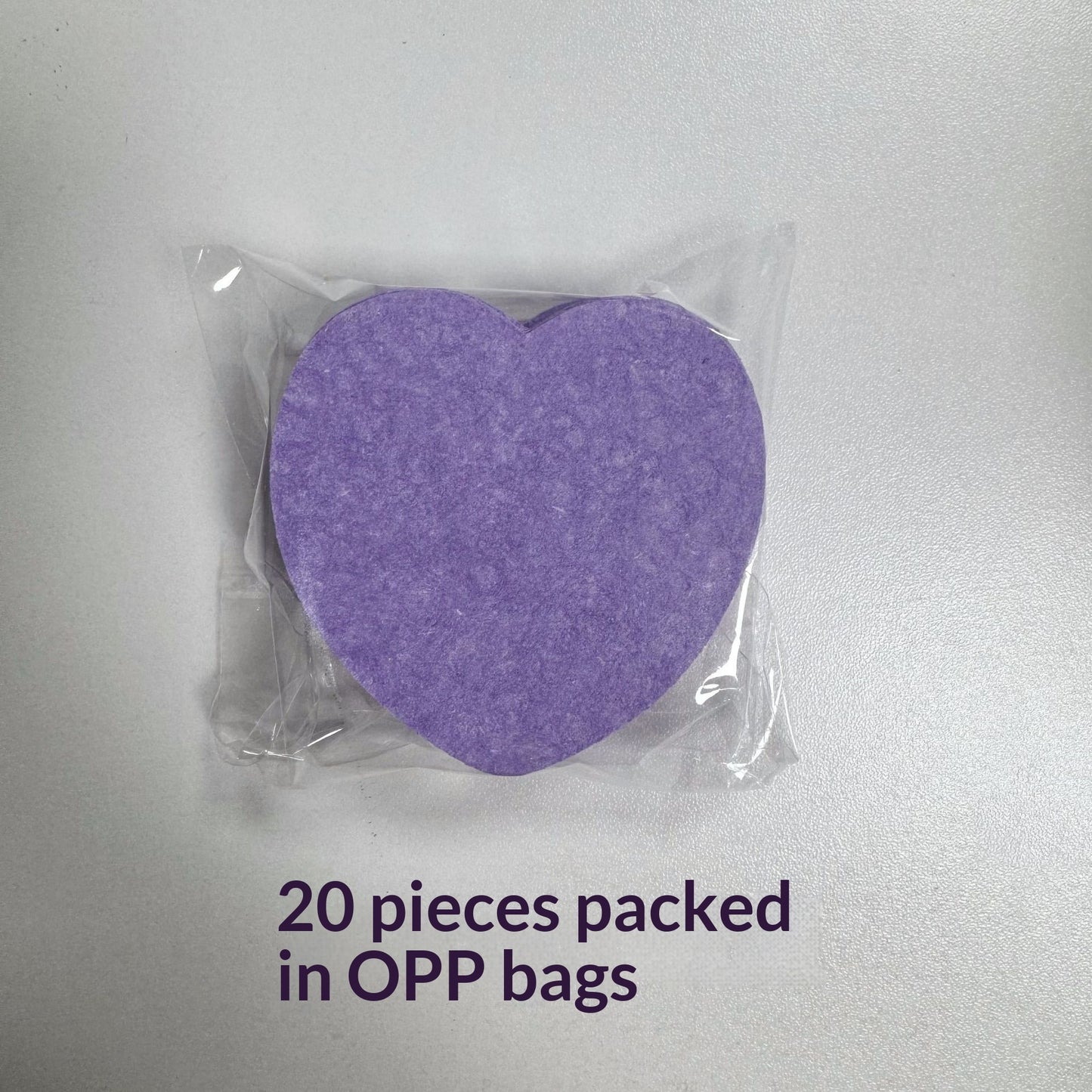 Biodegradable Heart-Shaped Wash Sponge For Deep Cleansing And Makeup Removal