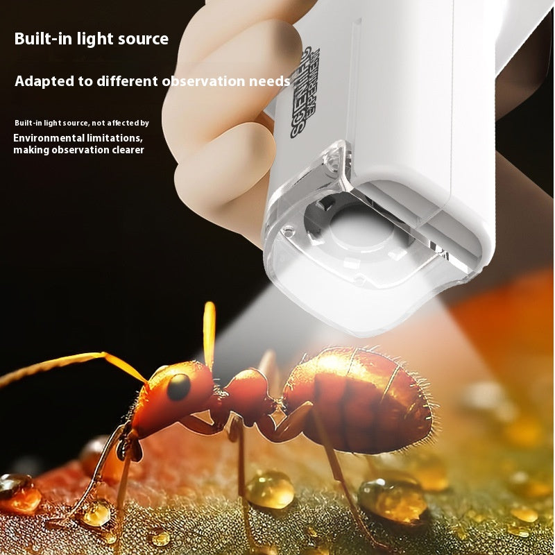 Smart Digital Microscope Electronic Belt Display