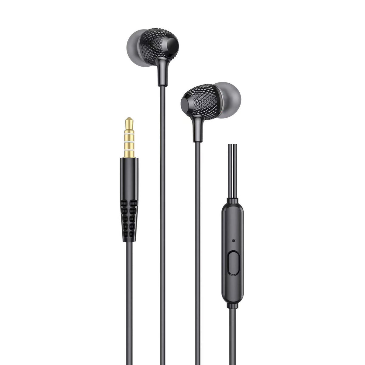 KP-241 Best-selling Wired In-ear Headphones With 3.5mm Jack Features High Sound Quality High Volume And Low Latency Ideal For Music And Gaming In Stock