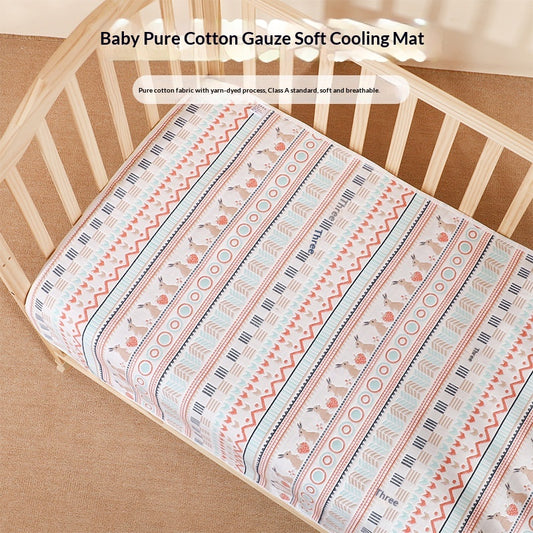 Baby Cooling Mat Six-layer All-cotton Gauze For Toddlers