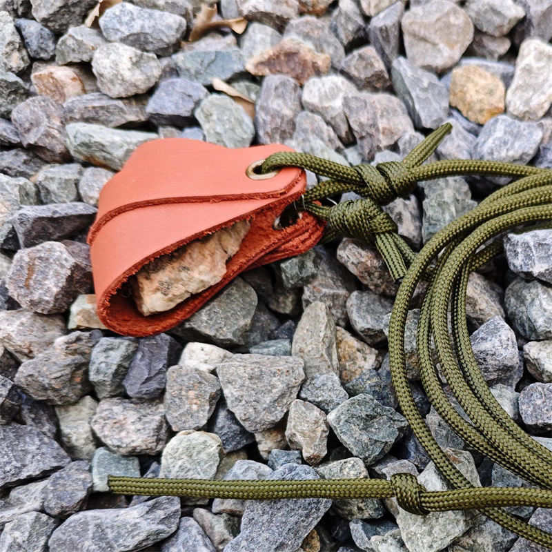Outdoor Vintage PU Leather Slingshot Holster