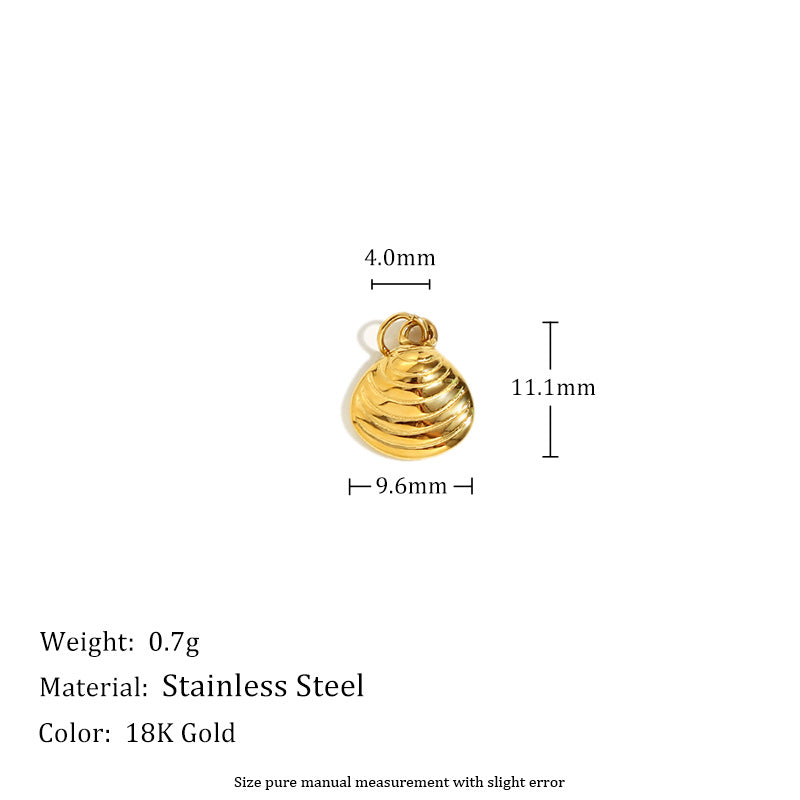 DIY Jewelry Accessories Stainless Steel Plated Pendant