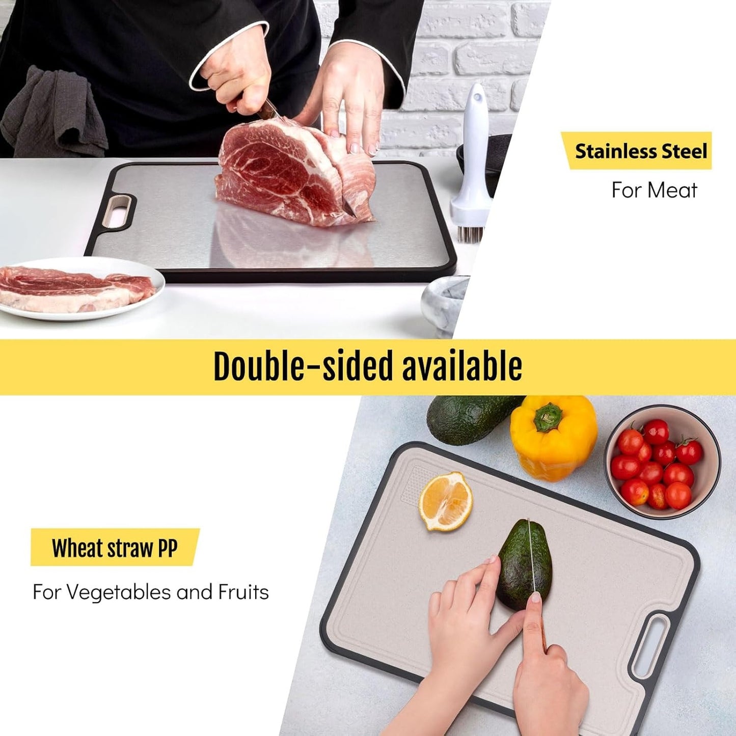 Pure Titanium Cutting Board Food-grade