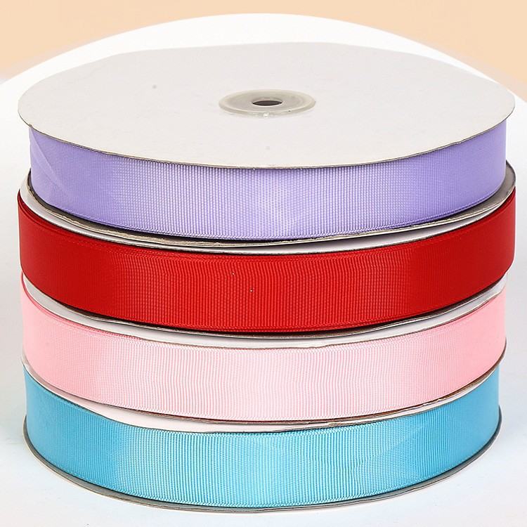 Ribbed Ribbon Handmade Bow Hair Clip Silk Ribbon