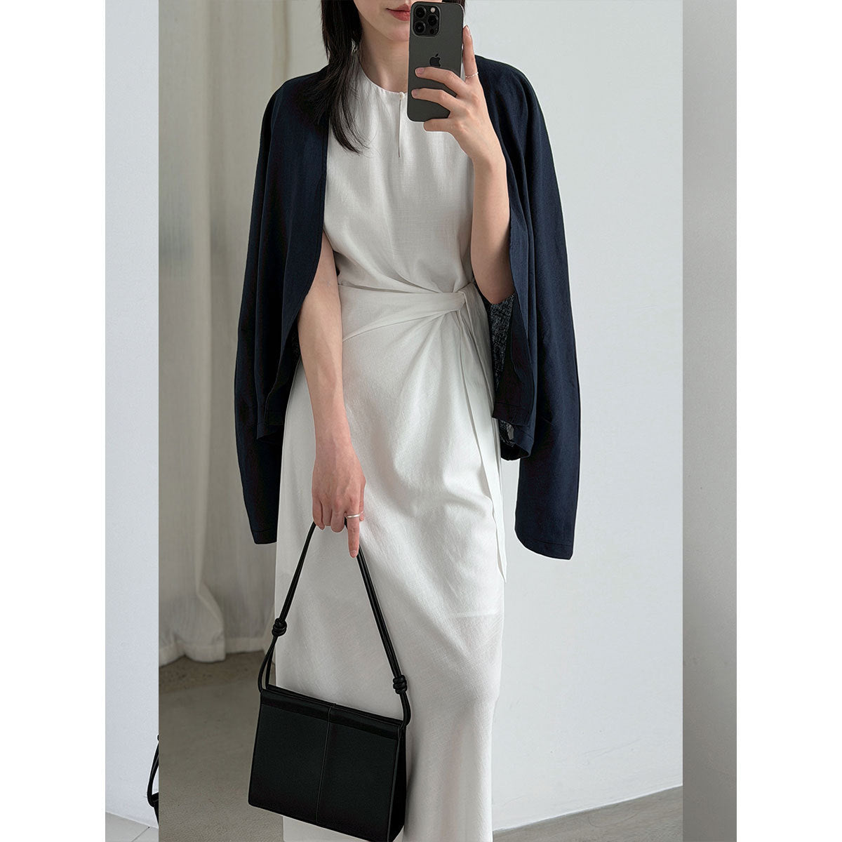 LUXI French-style Sophisticated Office Dress