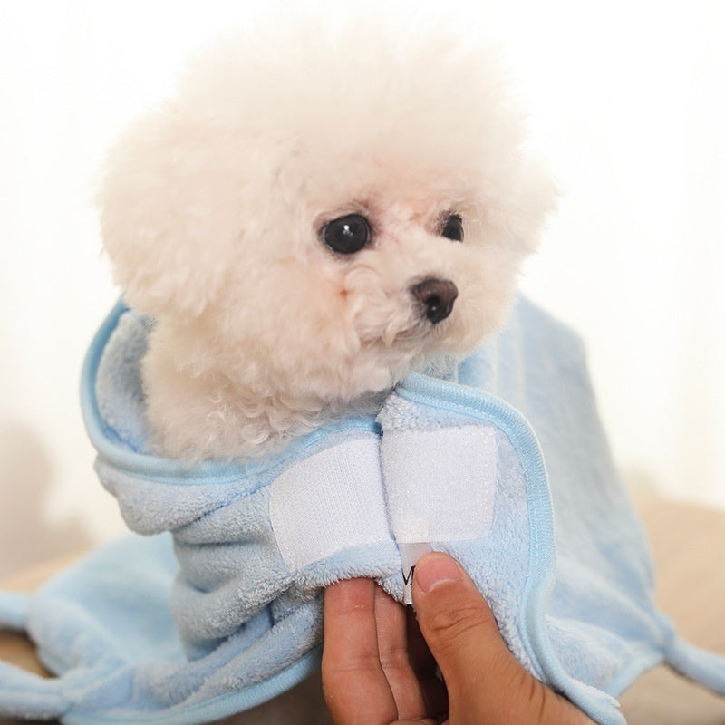 Pet Bath Towel - Highly Absorbent Microfiber Dog Towel for Drying Cats and Dogs - Soft Quick Dry Pet Grooming Towel