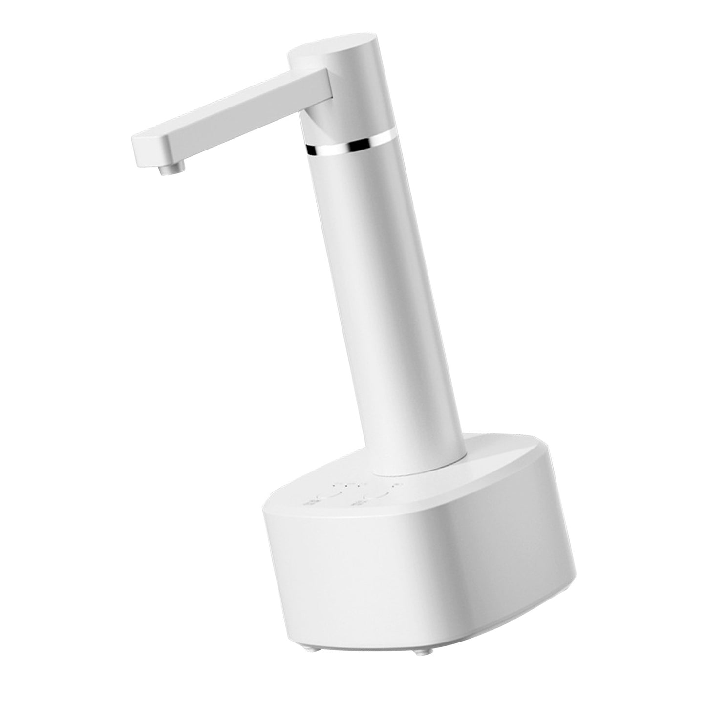 Automatic Drinking Water Bottle Pump Compact Lightweight Smart Highly Efficient Electric Water Dispenser For Home White