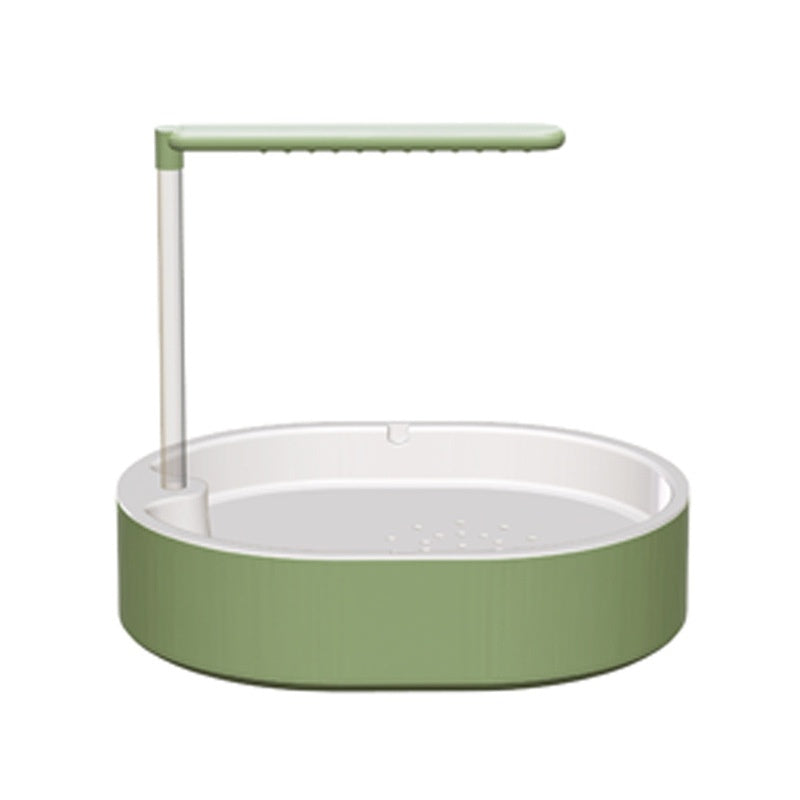 Automatic Cycling Water Spray Parrot Bird Bath Tub