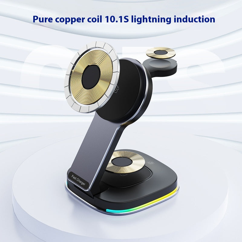 15W Three-in-one Wireless Charger Electrical Appliance Wireless Charging Stand