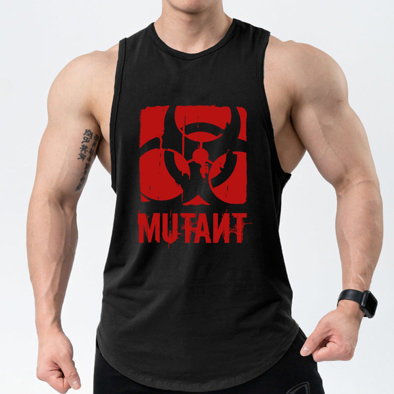 Loose Waistcoat Training Sleeveless Shirt Outdoor Fitness Vest