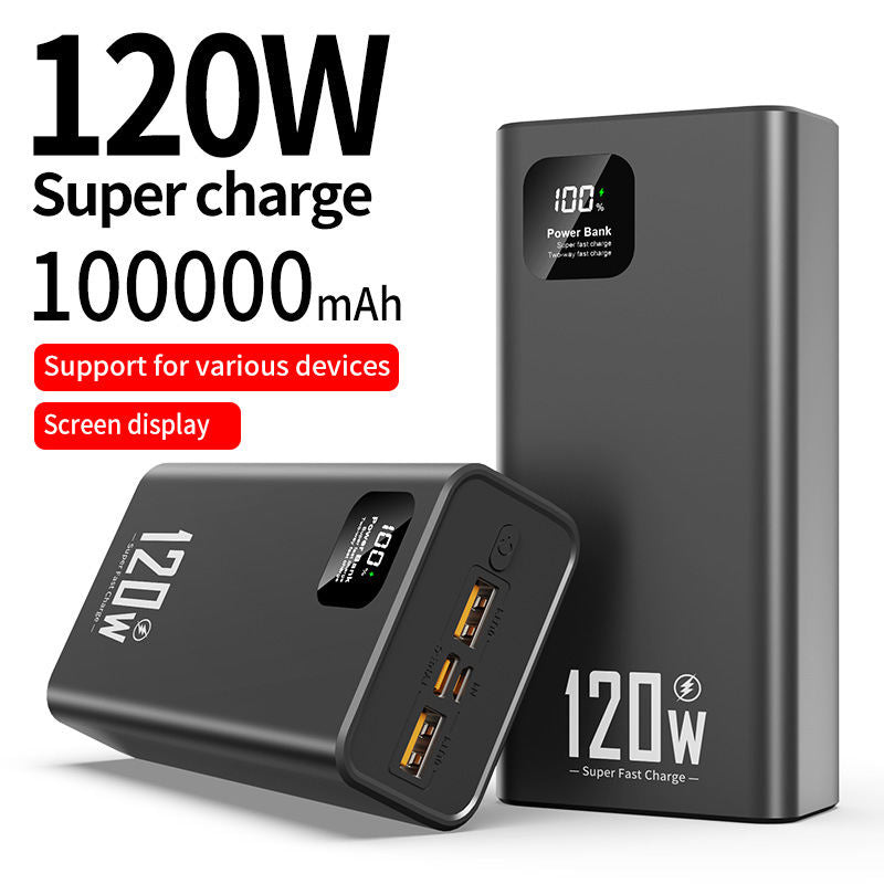 PD Two-way Fast Charge Digital Display Ultra-thin Portable Power Source Mobile Phone Universal