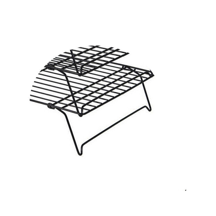 Bread 3-Tier Baking Black Non-Stick Cooling Rack