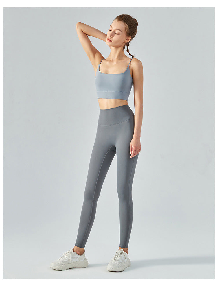 Thin Shoulder Beauty Back Exercise Vest With Chest Pad Female Yoga European And American Style Sling Workout Underwear