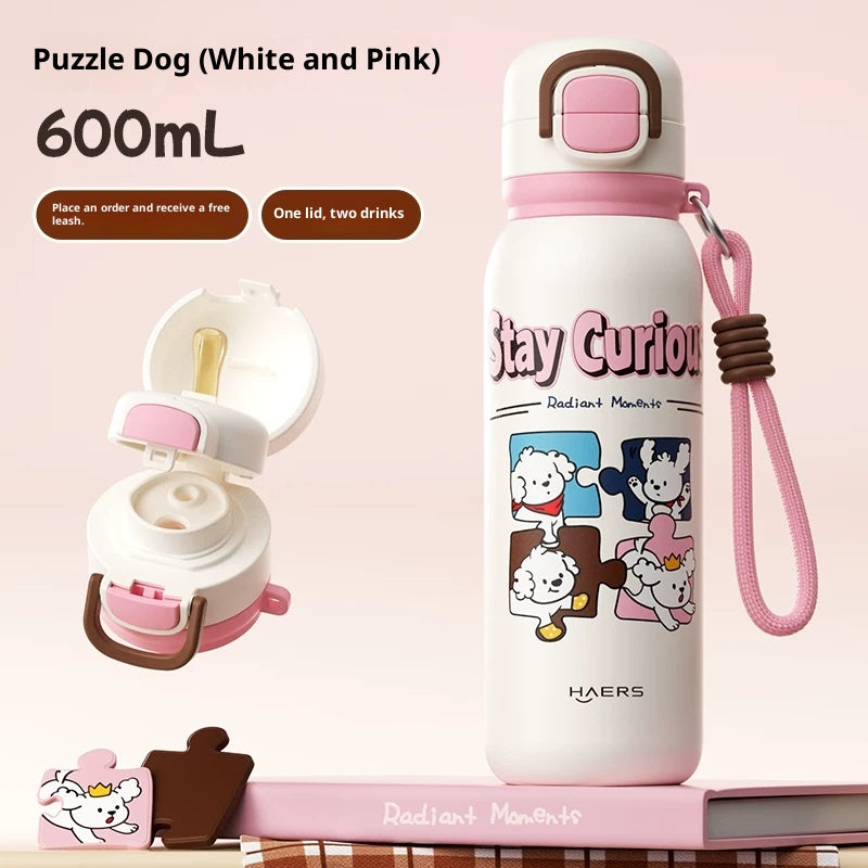 Childrens Insulated Portable Water BottleNew-style Gift For Boys
