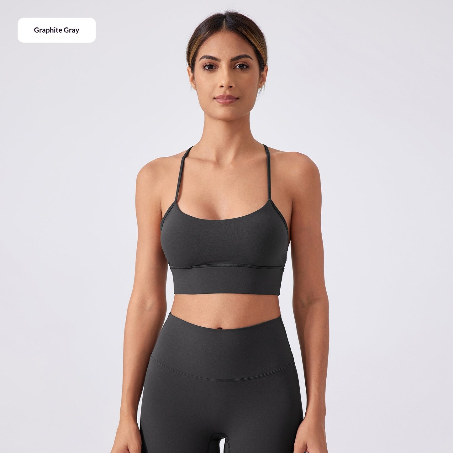 Nude-Feel Y-Back Sexy Beauty-Back Yoga Bra