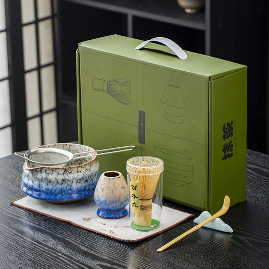 Japanese Style Matcha Bowl Song Tools Ceramic Set