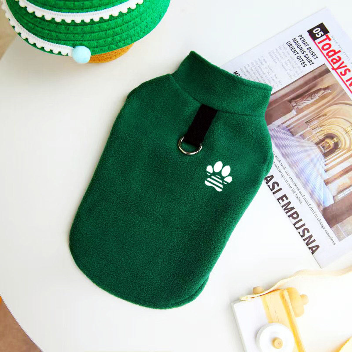 Pet Clothing Fleece-lined Thermal Vest