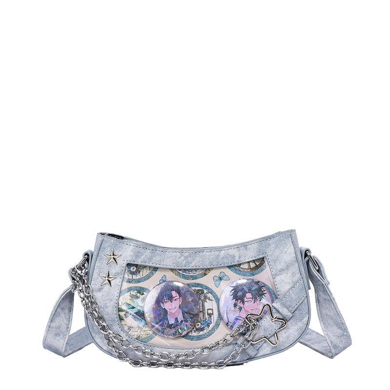 Niche Design Japanese-Korean Style All-Match Underarm Clutch Bag